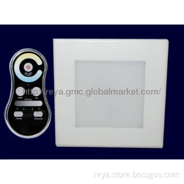 15.5x15.5cm Dimmable LED Panel Lights with RF controller